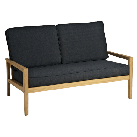 Canapé lounge en roble avec coussin